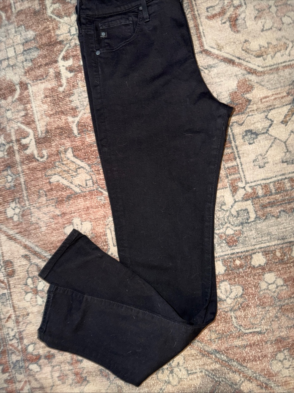 AG Adriano Goldschmied Black Women's Jeans the Farrah skinny size 31